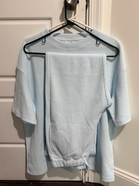 Comfrt Other - Comfrt Waffle Lounge Set - Powder Blue - Unisex S